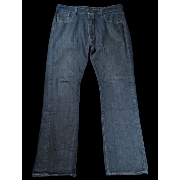 Levis 501 XX Jeans Men 38(40)x32 Blue Button Fly Original Fit Dark Wash Y2K - Picture 1 of 8